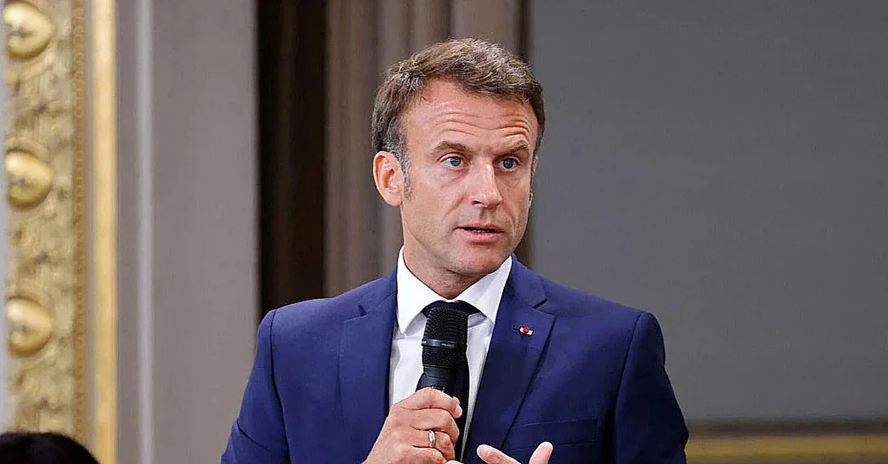 Макрон відповів на погрозу Трампа ввести мита на французьке вино