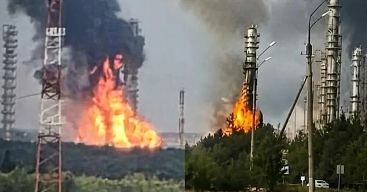 ССО повідомили про удар по нафтохімічному комплексу в Тобольську